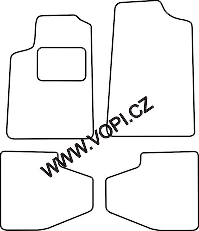 Autokoberce Peugeot 607 01/2001 - 02/2011 Perfectfit (3621)